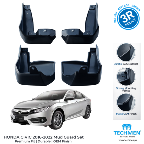 Honda Civic 10 Generation OEM Mud Flaps ( 2016- 2022)
